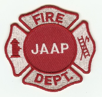Joliet Army Ammunition Plant Fire Department (Illinois)
Thanks to PaulsFirePatches.com for this scan.
Keywords: jaap dept. us