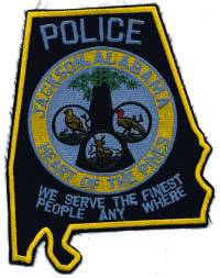Jackson Police (Alabama)
Thanks to BensPatchCollection.com for this scan.
