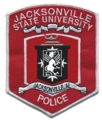 Jacksonville State University Police (Alabama)
Thanks to BensPatchCollection.com for this scan.
