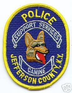 Jefferson County Police Support Services Canine (Kentucky)
Thanks to apdsgt for this scan.
Keywords: k-9 k9