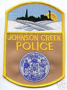 Johnson Creek Police (Wisconsin)
Thanks to apdsgt for this scan.
