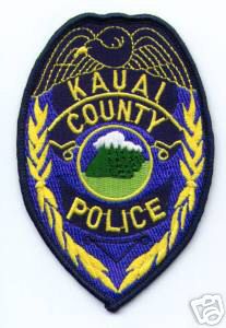 Kauai County Police (Hawaii)
Thanks to apdsgt for this scan.
