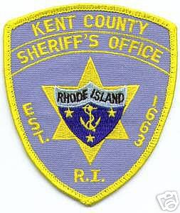 Kent County Sheriff's Office (Rhode Island)
Thanks to apdsgt for this scan.
Keywords: sheriffs