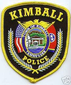 Kimball Police (Tennessee)
Thanks to apdsgt for this scan.
Keywords: town of
