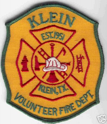 Klein Volunteer Fire Dept
Thanks to Brent Kimberland for this scan.
Keywords: texas department