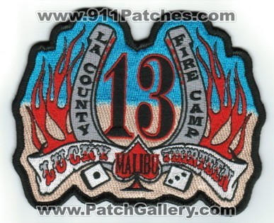 Los Angeles County Fire Department Camp 13 (California)
Thanks to Paul Howard for this scan. 
Keywords: lacofd l.a.c.o.f.d. dept. malibu