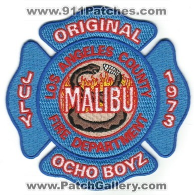 Los Angeles County Fire Department Camp 8 (California)
Thanks to Paul Howard for this scan. 
Keywords: lacofd l.a.c.o.f.d. dept. malibu