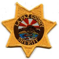 La Paz County Sheriff (Arizona)
Thanks to BensPatchCollection.com for this scan.
