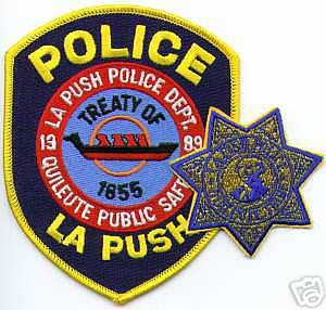 La Push Police Dept (Washington)
Thanks to apdsgt for this scan.
Keywords: department