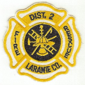 Laramie County Fire Rescue District 2
Thanks to PaulsFirePatches.com for this scan.
Keywords: wyoming
