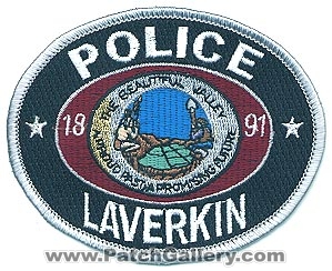 Laverkin Police Department (Utah)
Thanks to Alans-Stuff.com for this scan.
Keywords: dept.
