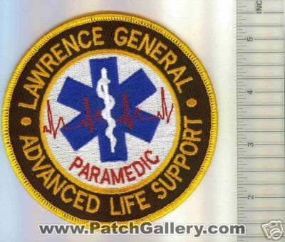 Lawrence General Advanced Life Support Paramedic (Massachusetts)
Thanks to Mark C Barilovich for this scan.
Keywords: ems als