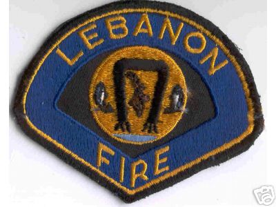 Lebanon Fire Department Patch (Missouri)
Thanks to Brent Kimberland for this scan.
Keywords: dept.