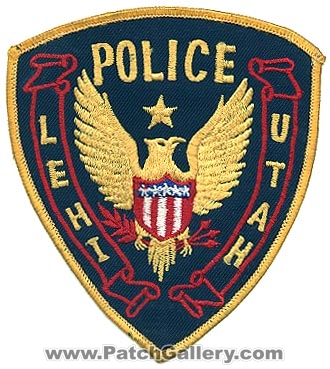 Lehi Police Department (Utah)
Thanks to Alans-Stuff.com for this scan.
Keywords: dept.
