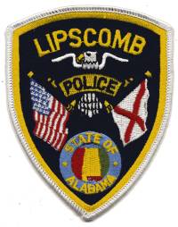 Lipscomb Police (Alabama)
Thanks to BensPatchCollection.com for this scan.

