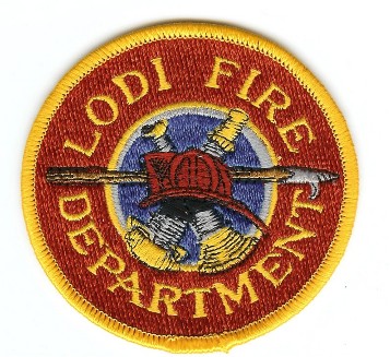 Lodi Fire Department
Thanks to PaulsFirePatches.com for this scan.
Keywords: california
