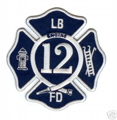 Long Beach FD Engine 12
Thanks to PaulsFirePatches.com for this scan.
Keywords: california fire department lb