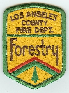 Los Angeles County Fire Forestry
Thanks to PaulsFirePatches.com for this scan.
Keywords: california la co fd