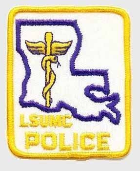 Louisiana State University Medical Center Police
Thanks to apdsgt for this scan.
Keywords: lsumc