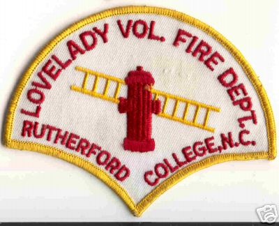 Lovelady Vol Fire Dept
Thanks to Brent Kimberland for this scan.
Keywords: north carolina volunteer department rutherford college