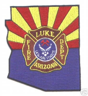 Luke Fire Dept
Thanks to Jack Bol for this scan.
Keywords: arizona department air force usaf