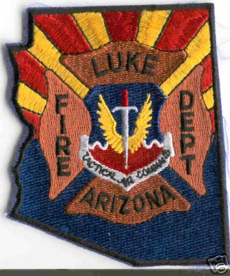 Luke Fire Dept
Thanks to Brent Kimberland for this scan.
Keywords: arizona department usaf us air force