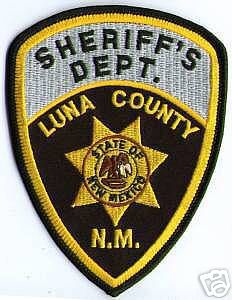 Luna County Sheriff's Dept (New Mexico)
Thanks to apdsgt for this scan.
Keywords: sheriffs department