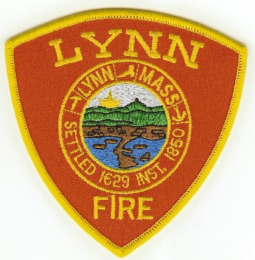 Lynn Fire
Thanks to PaulsFirePatches.com for this scan.
Keywords: massachusetts