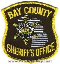 Bay County Sheriff's Office (Michigan)
Thanks to BensPatchCollection.com for this scan.
Keywords: sheriffs