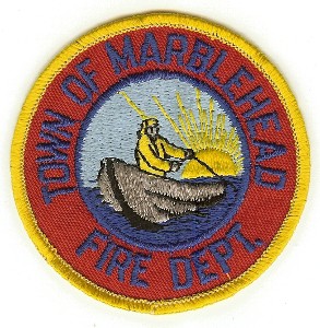 Marblehead Fire Dept
Thanks to PaulsFirePatches.com for this scan.
Keywords: massachusetts department town of