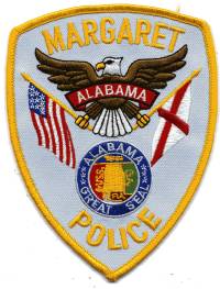 Margaret Police (Alabama)
Thanks to BensPatchCollection.com for this scan.
