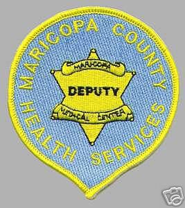 Maricopa County Sheriff Deputy Health Services (Arizona)
Thanks to apdsgt for this scan.
Keywords: medical center