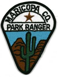 Maricopa County Park Ranger (Arizona)
Thanks to BensPatchCollection.com for this scan.
