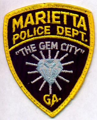 Marietta Police Dept
Thanks to EmblemAndPatchSales.com for this scan.
Keywords: georgia department