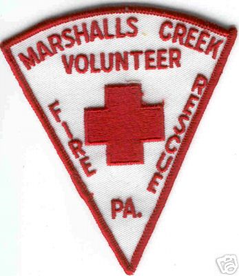 Marshalls Creek Volunteer Fire Rescue
Thanks to Brent Kimberland for this scan.
Keywords: pennsylvania