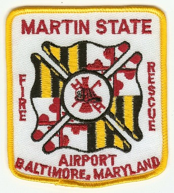 Martin State Airport Fire Rescue
Thanks to PaulsFirePatches.com for this scan.
Keywords:  maryland baltimore