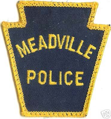 Pennsylvania Meadville Police PatchGallery com Online Virtual Patch