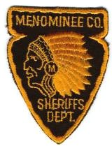 Menominee County Sheriffs Dept (Wisconsin)
Thanks to BensPatchCollection.com for this scan.
Keywords: department
