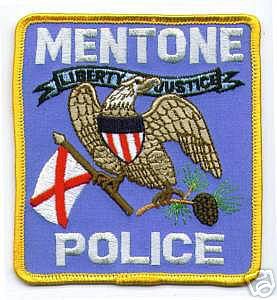 Mentone Police (Alabama)
Thanks to apdsgt for this scan.
