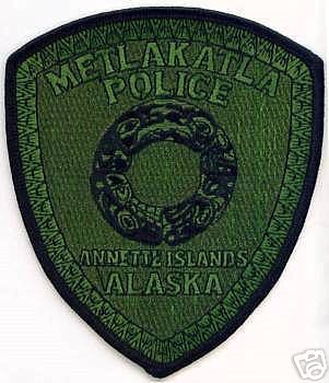 Metlakatla Police (Alaska)
Thanks to apdsgt for this scan.
Keywords: annette islands