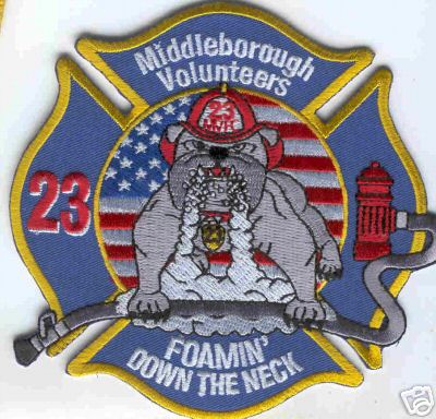 Middleborough Volunteers
Thanks to Brent Kimberland for this scan.
Keywords: maryland fire 23