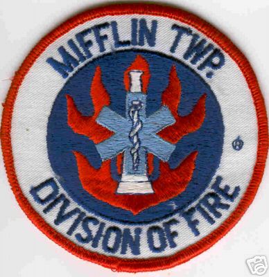 Mifflin Twp Division of Fire
Thanks to Brent Kimberland for this scan.
Keywords: ohio township