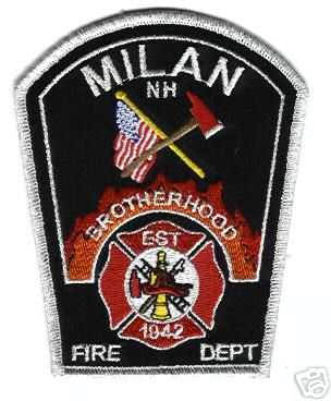 Milan Fire Dept
Thanks to Mark Stampfl for this scan.
Keywords: new hampshire department