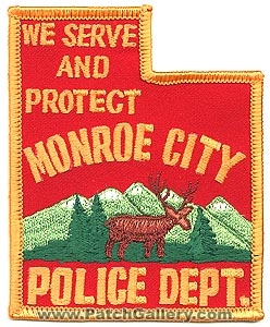 Monroe City Police Department (Utah)
Thanks to Alans-Stuff.com for this scan.
Keywords: dept.