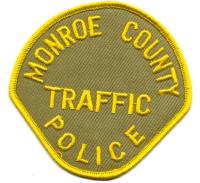 Monroe County Police Traffic (Wisconsin)
Thanks to BensPatchCollection.com for this scan.
