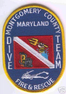 Montgomery County Fire & Rescue Dive Team
Thanks to Brent Kimberland for this scan.
Keywords: maryland