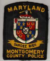 Montgomery County Police
Thanks to BlueLineDesigns.net for this scan.
Keywords: maryland