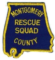 Montgomery County Rescue Squad (Alabama)
Thanks to BensPatchCollection.com for this scan.
Keywords: sheriff