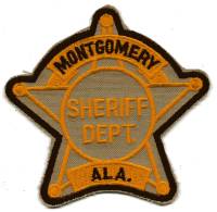 Montgomery County Sheriff Dept (Alabama)
Thanks to BensPatchCollection.com for this scan.
Keywords: department