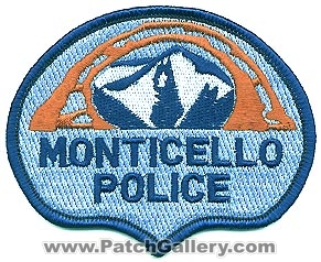Monticello Police Department (Utah)
Thanks to Alans-Stuff.com for this scan.
Keywords: dept.